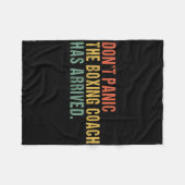 Keine Panik Fleecedecke (Vorderseite (Horizontal))