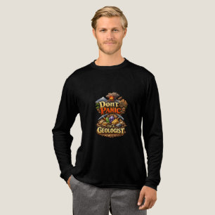 Keine Panik, ich bin Geologe Tri-Blend Shirt