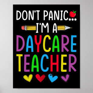 Keine Panik, ich bin Tagesstättenlehrer - Kinderbe Poster