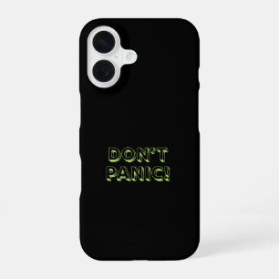 Keine Panik iPhone 16 Hülle