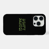 Keine Panik iPhone Hülle (Rückseite (Horizontal))