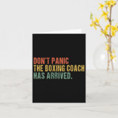 Keine Panik Karte (Gelbe Blume)