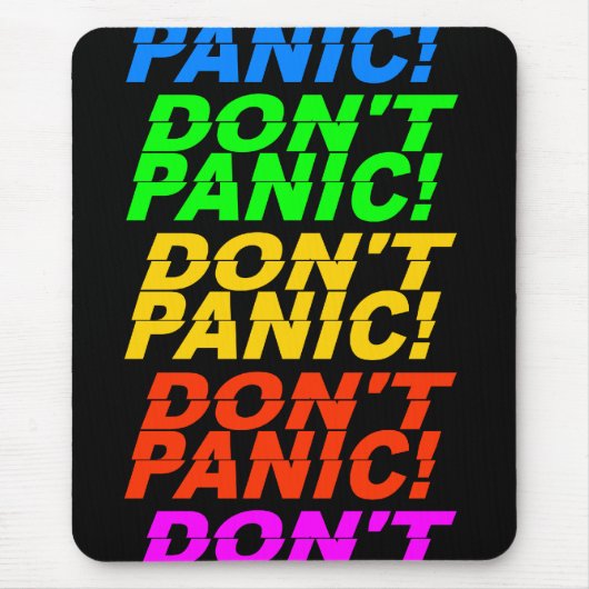 Keine Panik! Mousepad (Vorne)