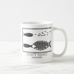 Keine Panik organisieren! Kaffeetasse