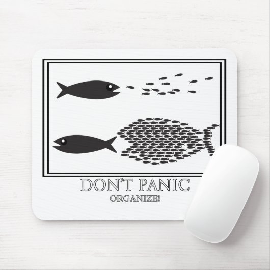 Keine Panik organisieren! Mousepad (Mit Mouse)