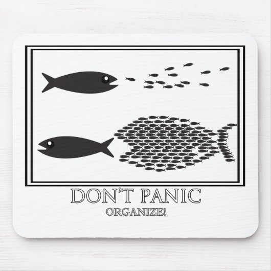 Keine Panik organisieren! Mousepad (Vorne)