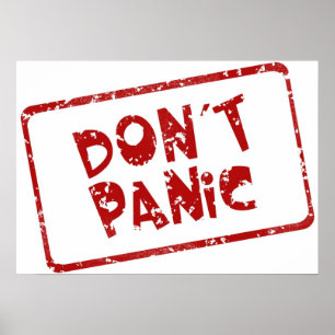 Keine Panik Poster