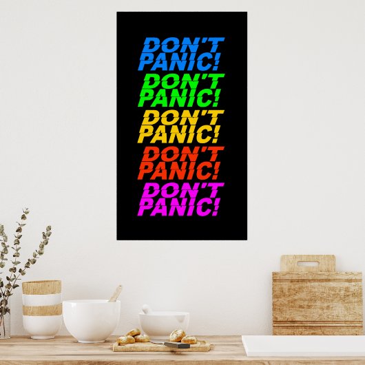 Keine Panik! Poster! Poster (Küche)