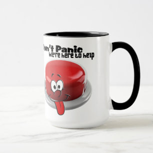 Keine Panik-Ringer-Tasse Tasse