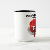 Keine Panik-Ringer-Tasse Tasse (Zentrum)