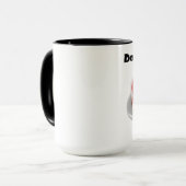 Keine Panik-Ringer-Tasse Tasse (Vorderseite Links)