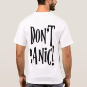 Keine Panik T-Shirt (Rückseite)