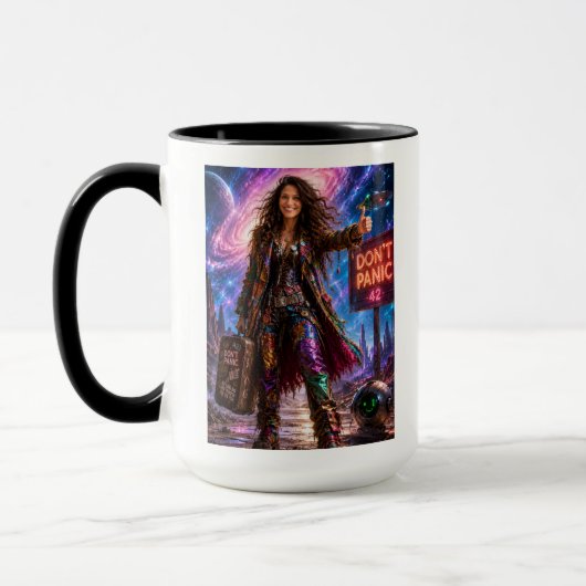Keine-Panik-Tasse Tasse (Links)