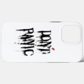 Keine Panik.w Case-Mate iPhone Hülle (Rückseite (Horizontal))