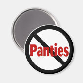 Keine Panys Magnet (Vorderseite/Rückseite)