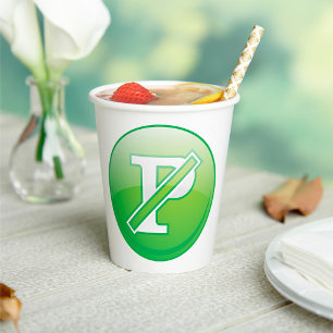 Keine Parkplätze Pappbecher