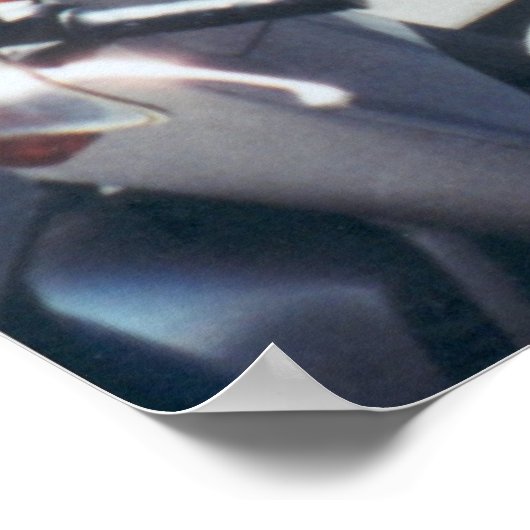 Keine Parkplätze Poster (Ecke)