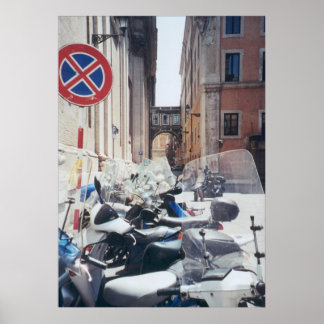 Keine Parkplätze Poster