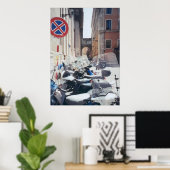 Keine Parkplätze Poster (Heimbüro)