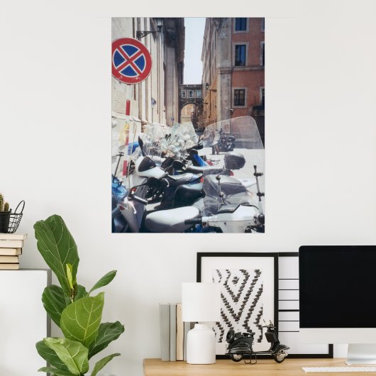 Keine Parkplätze Poster (Heimbüro)