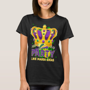 Keine Party ist wie Mardi Gras Paint Splatter für  T-Shirt