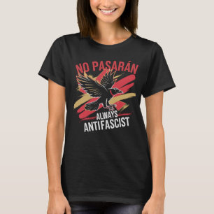 Keine paschanische antifaschistische Freiheit des T-Shirt