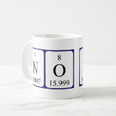 Keine periodische Tasse des Tabellennamens (Vorderseite Links)