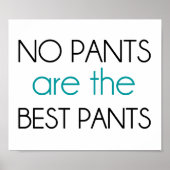 Keine Pflanzen sind die besten Pflanzen Poster (Vorne)