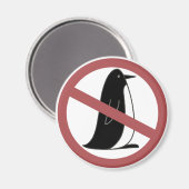 Keine Pinguine Magnet (Vorderseite/Rückseite)