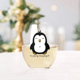 Keine Pinguine Weinglas Ohne Stiel