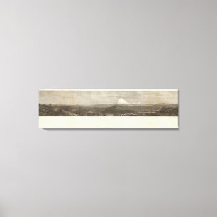 Keine Pisten der Sierra Nevada Leinwanddruck