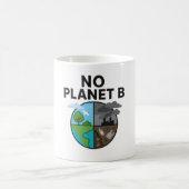 Keine Planet-B-Tasse zur Sensibilisierung für Umwe Kaffeetasse (Mittel)