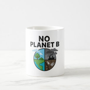 Keine Planet-B-Tasse zur Sensibilisierung für Umwe Kaffeetasse