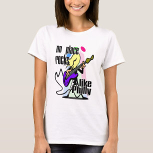 Keine Platz-Felsen mögen Philly T-Shirt