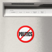 "KEINE POLITIK" MAGNET (In Situ (Geschirrspüler))