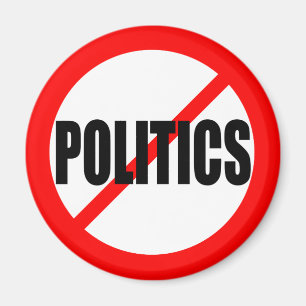 "KEINE POLITIKEN" MAGNET