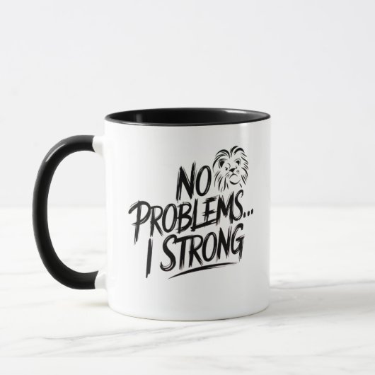 Keine Probleme Tasse (Links)