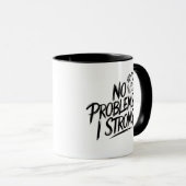 Keine Probleme Tasse (VorderseiteRechts)
