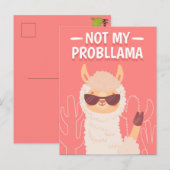 Keine ProbLlama Postkarte (Vorne/Hinten)