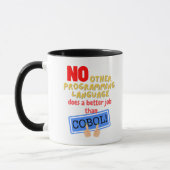 Keine Programmiersprache ist besser als Cobol Tasse (Links)