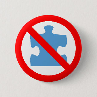 Keine Puzzlespielknöpfe Button