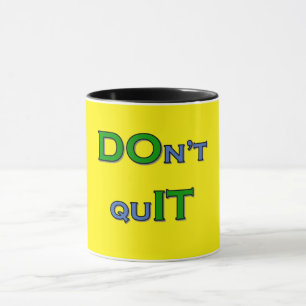Keine QuIT-Tasse Tasse