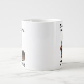 Keine Quittung Jumbo-Tasse (Vorderseite)