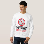 Keine Radioapparat-Meter! Sweatshirt (Vorne ganz)