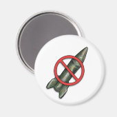 KEINE Raketen Magnet (Vorderseite/Rückseite)