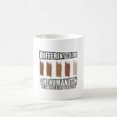 Keine Rassismus-Tasse Kaffeetasse (Mittel)