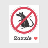 Keine Raten Verbotenes Unterschreiben Aufkleber (Blatt)