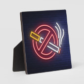 KEINE RAUCHERPLATTE FOTOPLATTE (Vorderseite)