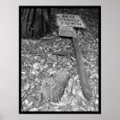 keine Rechtskurve Poster (Vorne)