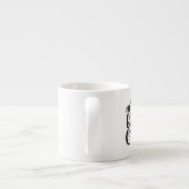 Keine Rede vor Kaffee. Espressotasse (Rückseite)